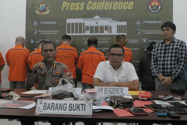 Polda Sulut Bongkar Praktik Perjudian, Kombes Pol List: Para Tersangka Diancam 10 Tahun Penjara