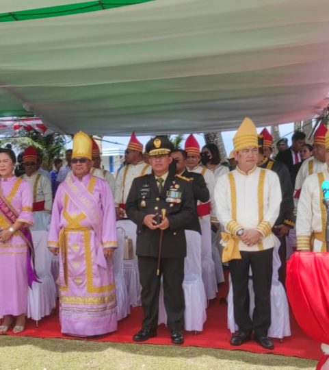 Danrem 131/Stg hadiri Upacara Peringatan HUT ke-78 RI