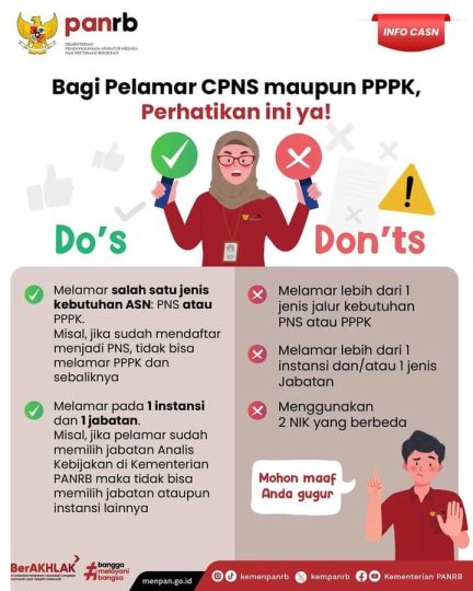 Pendaftaran CPNS 2023 Dimulai Besok, Perhatikan Ini!