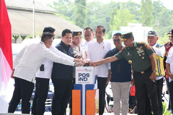 Polisi Amankan Kunjungan Presiden Laksanakan Ground breaking di IKN