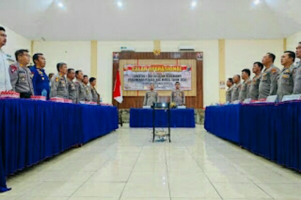 Gelar Operasional di Polres Minsel Bahas Kesiapan Pengamanan Pilkada 2024