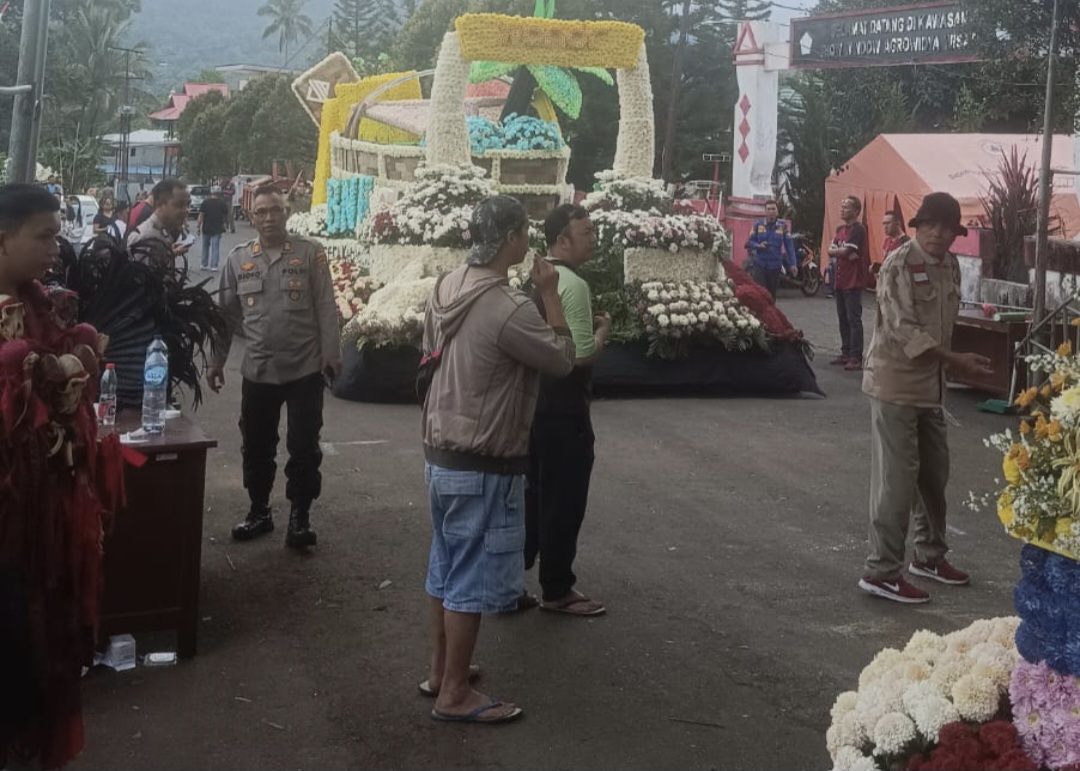Bukan Main! Kakak Walikota Tomohon Diduga Monopoli Penyediaan Bunga TIFF