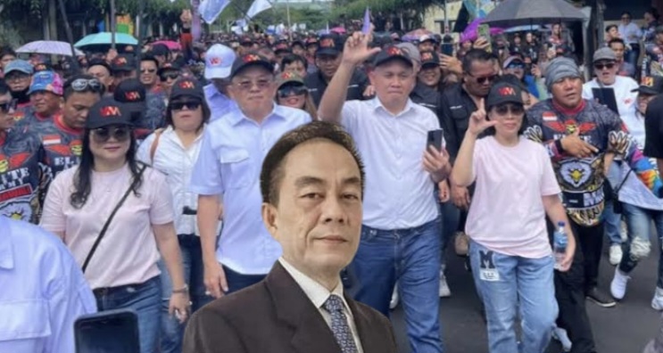 WLMM Siap Daftar ke KPU, Andi Sengkey Sampaikan Permohonan Maaf dan Imbauan Tertib Berlalu Lintas