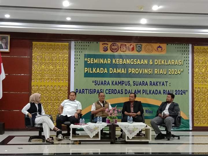 Mahasiswa UIR Pionir Deklarasi Pilkada Damai di Riau