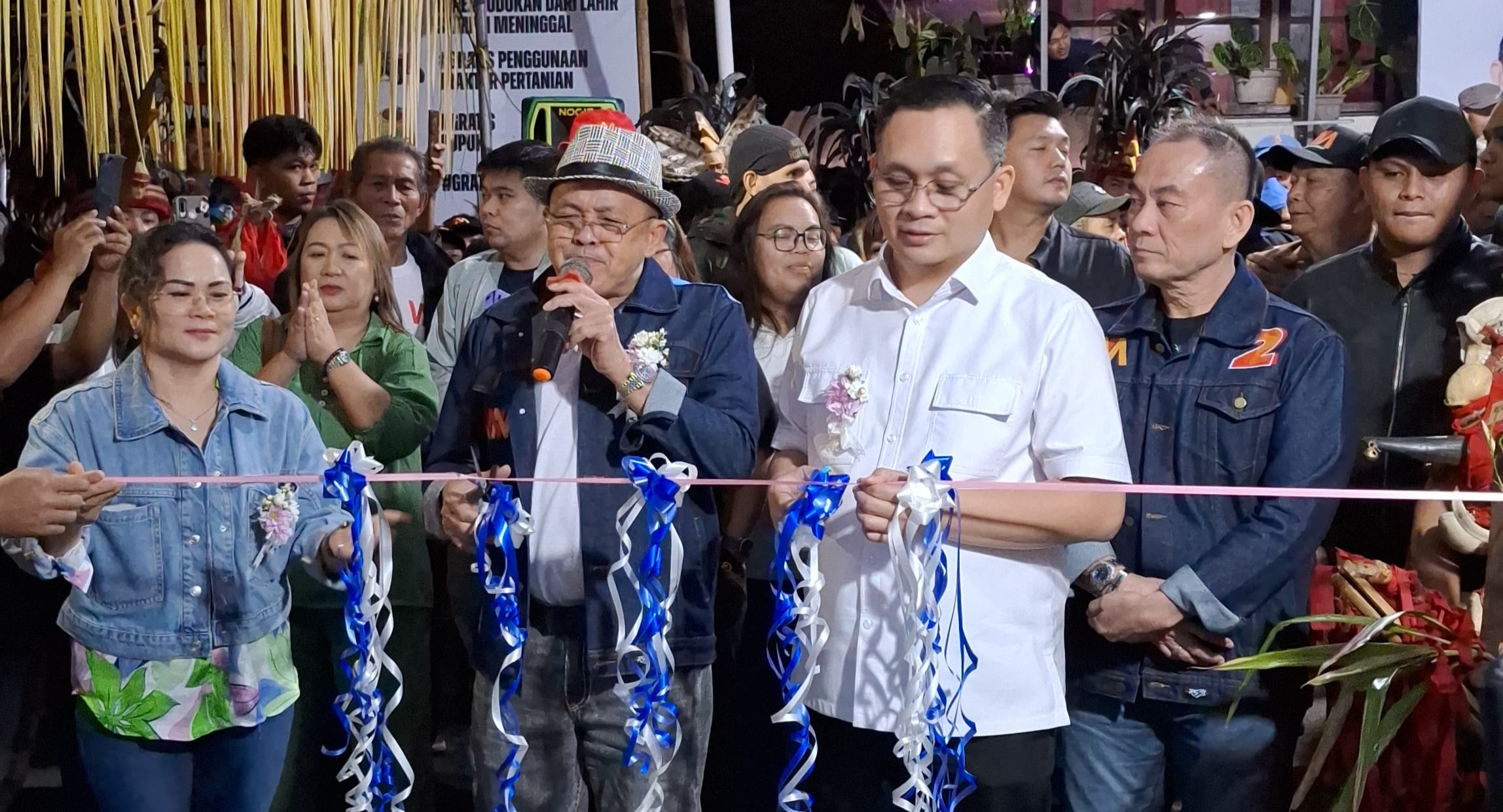 Menyalah!! Ribuan Pendukung Memadati Peresmian Posko WLMM di Kumelembuay, Sorak Sorai Kemenangan Bergema