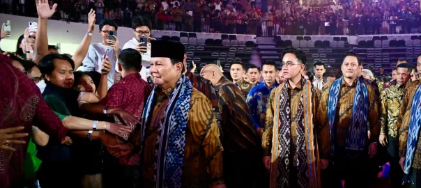 Natal Nasional 2024, Prabowo dan Gibran Gaungkan Persatuan dengan Nuansa Budaya Sulawesi Utara