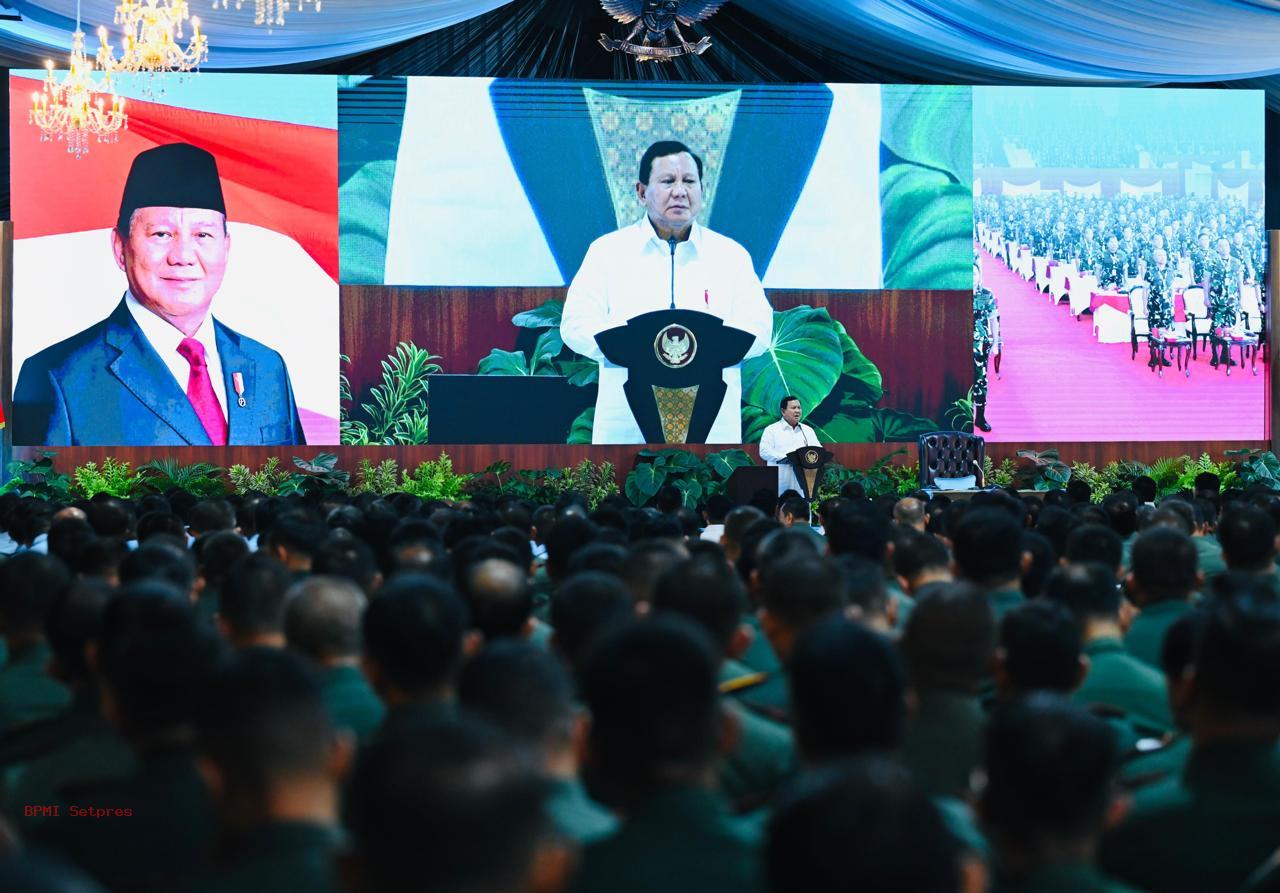 Presiden Prabowo Tegaskan Kekuatan Pertahanan sebagai Pilar Kedaulatan Negara
