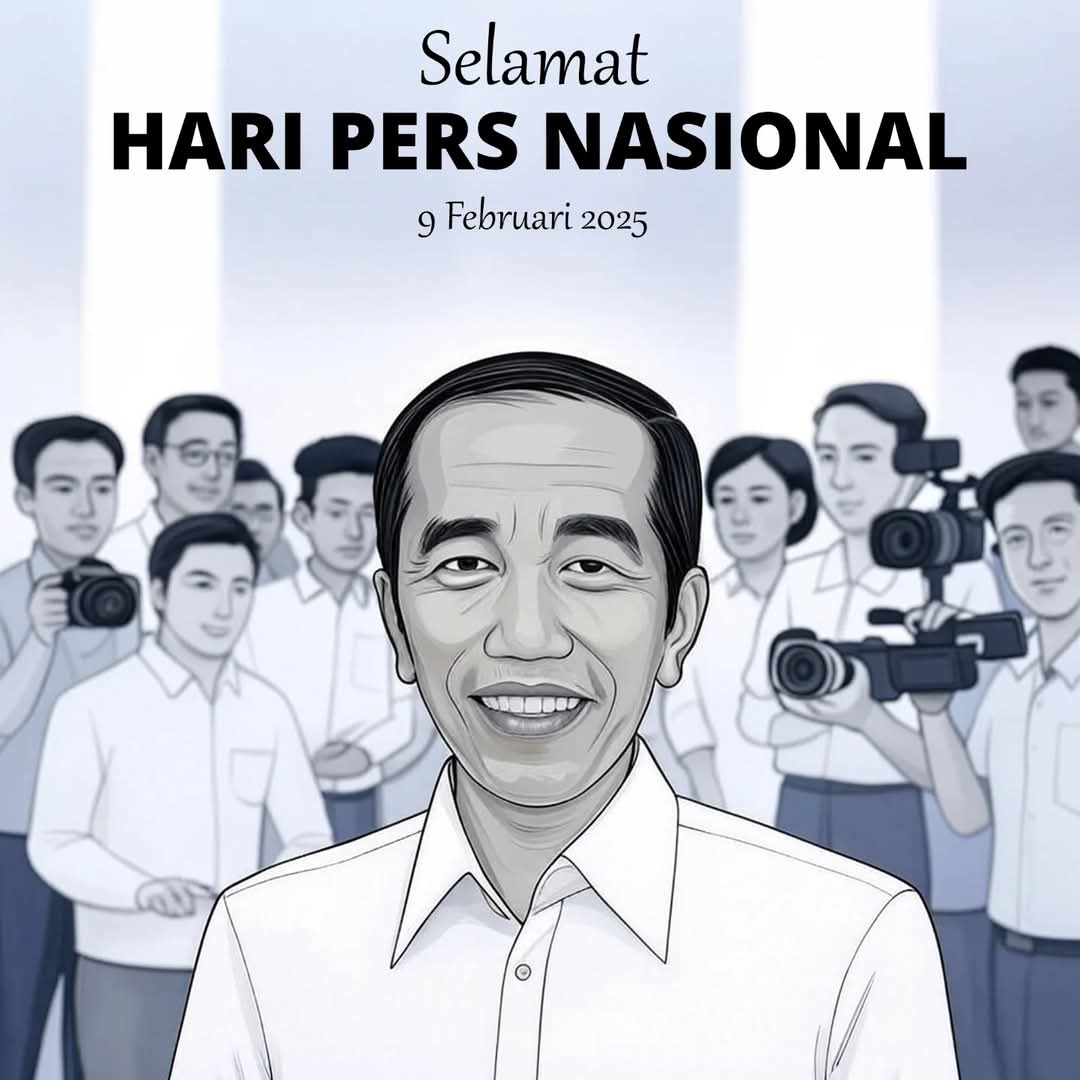Selamat Hari Pers Nasional: Jokowi Apresiasi Jurnalisme sebagai Pilar Kebebasan