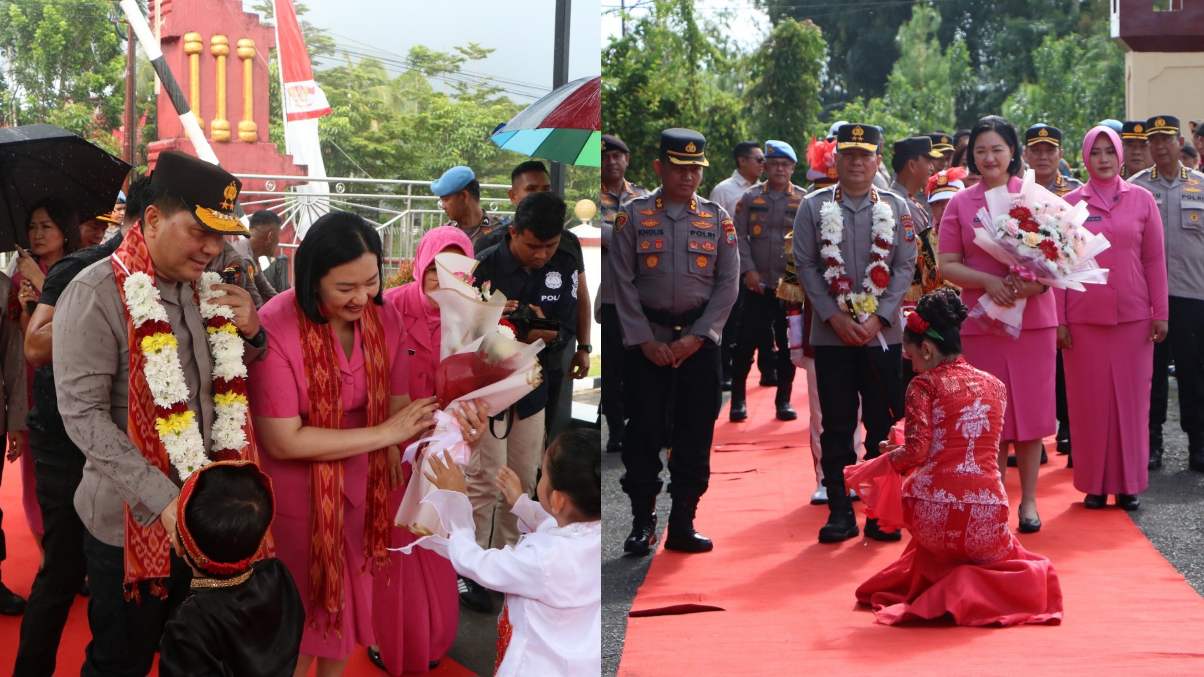 Kapolda dan Wakapolda Sulut Tinjau Polres Minahasa dan Tomohon, Evaluasi Kesiapan dan Ketahanan Pangan