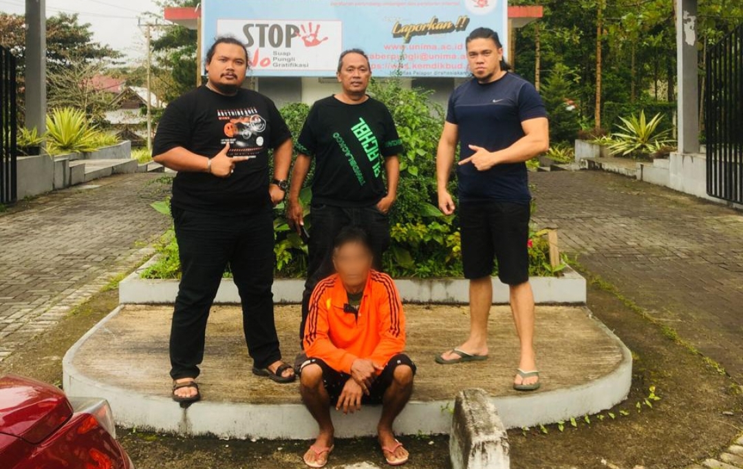 Bejat! Pria Paruh Baya di Minahasa Cabuli Anak Tiri, Diringkus Polisi