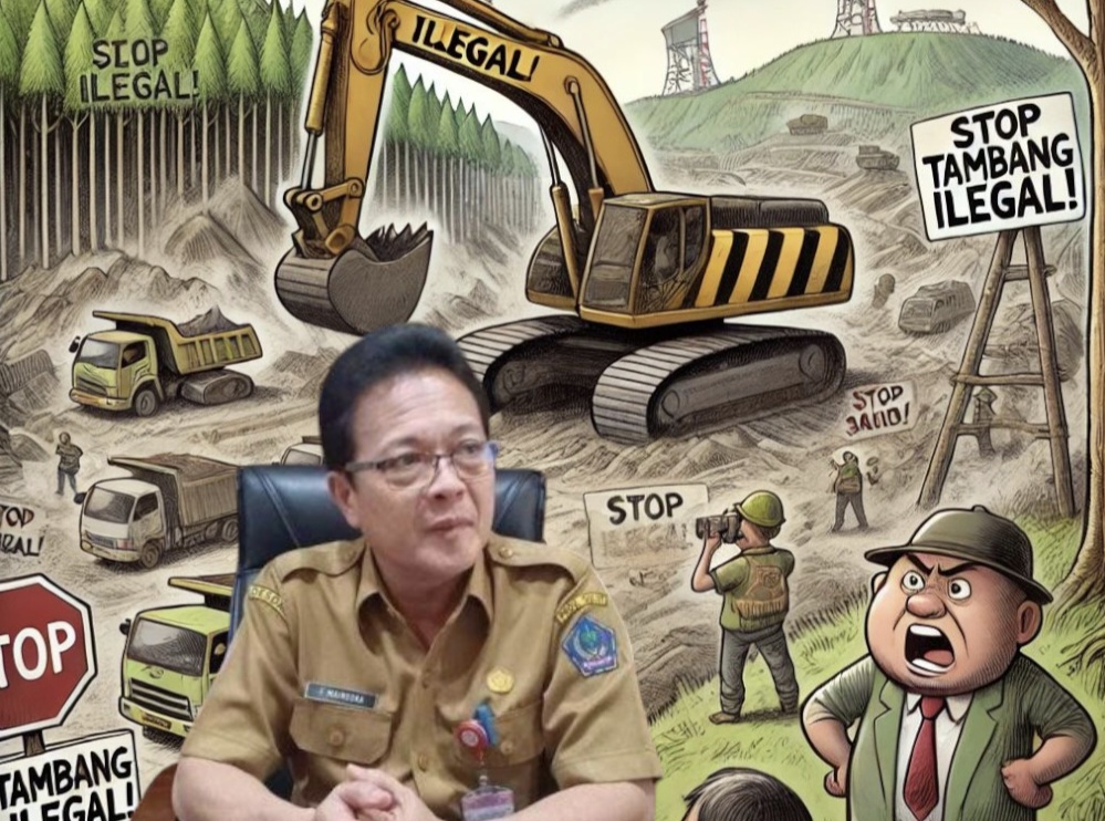 YSK-VM Didesak Bertindak Tegas! Tambang Ilegal di Sulut Masih Menggila, Dinas ESDM Dinilai Gagal