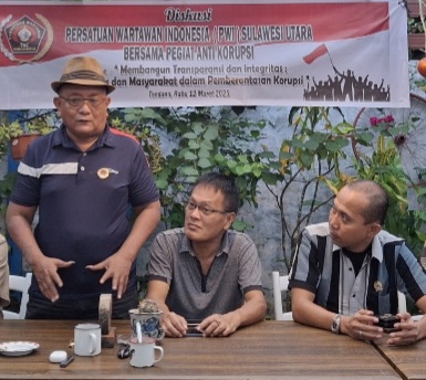 Plt Ketua PWI Sulut: Pers Wajib Kawal RD-Vasung Bangun Minahasa Tanpa Korupsi