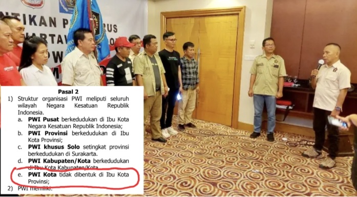 Terkuak! Pengurus PWI Manado 2023-2026 Diduga Ilegal, Maemosa: Langgar PD PRT!