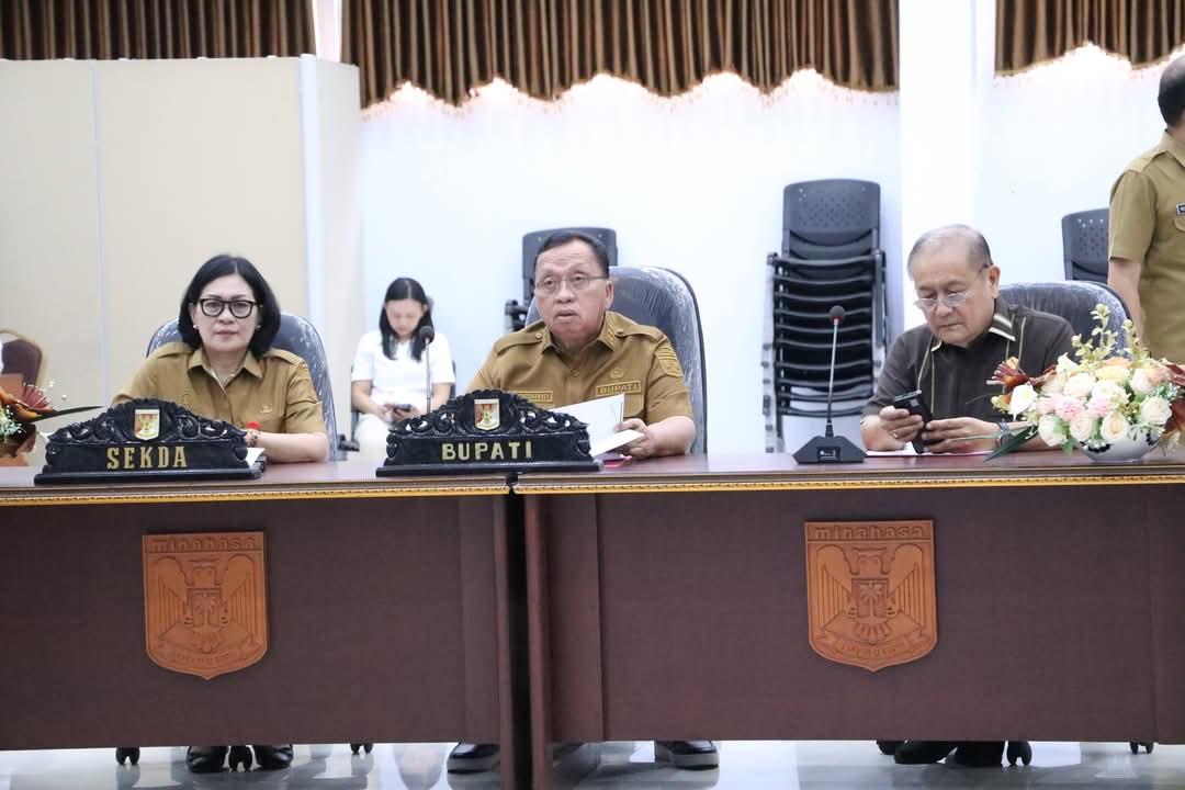 Bupati RD Siap Perang Lawan Inflasi dan Gaungkan Sekolah Unggul Garuda di Minahasa!
