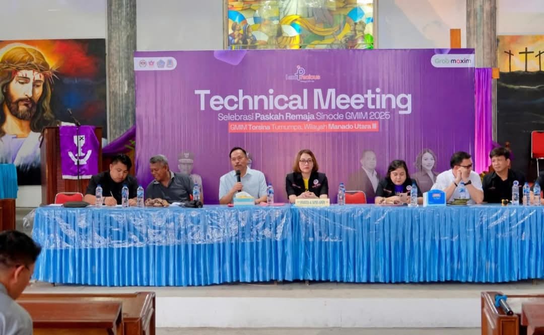 Spektakuler! Selebrasi Paskah Remaja GMIM 2025 Siap Gegerkan Manado, Persiapan Sudah 60 Persen!