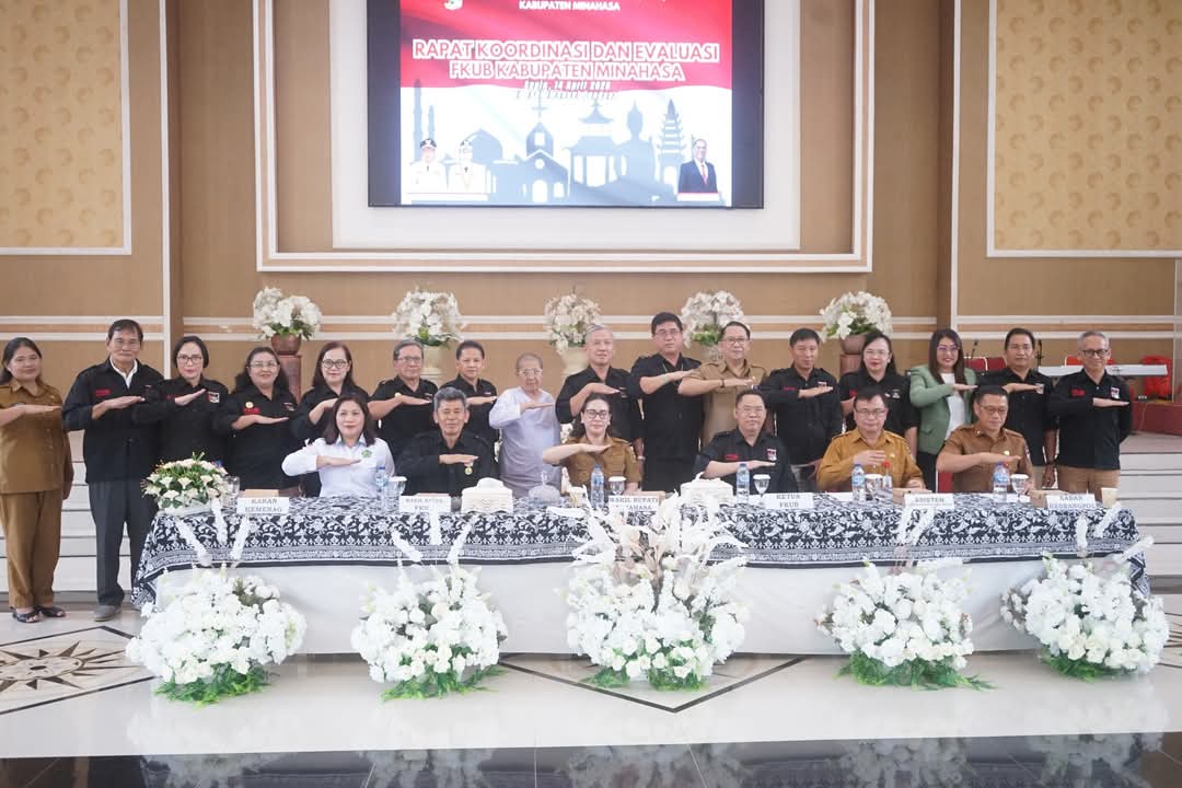 Vasung Guncang Forum FKUB Minahasa: Tegas Serukan Persatuan dan Kerukunan Antarumat Beragama!