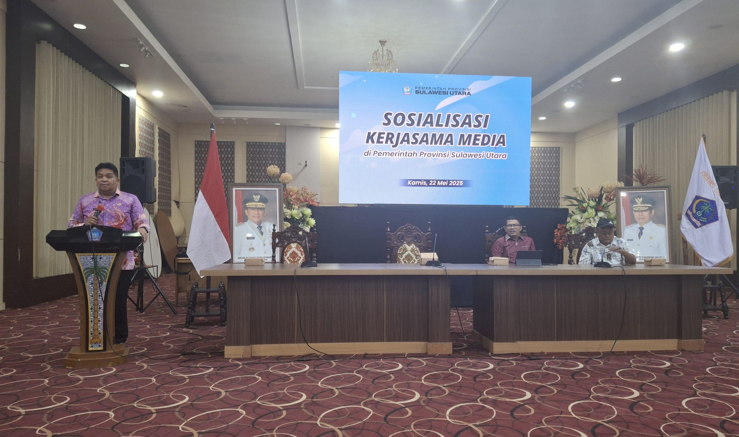 Liow Tegaskan: Media Harus Kawal Program Gubernur Sulut Yulius Selvanus