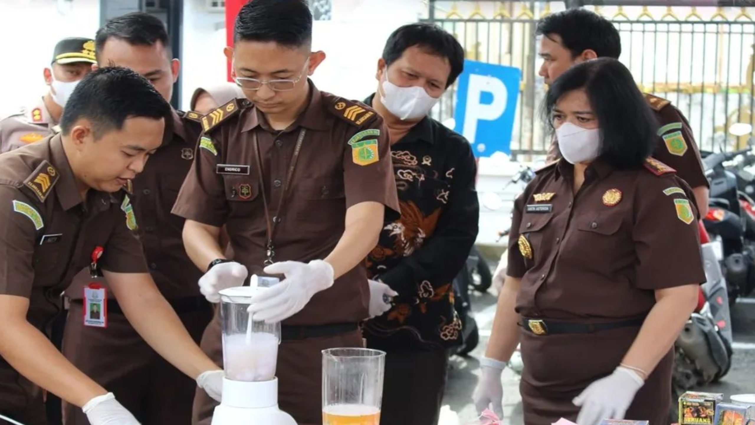 Kejaksaan Negeri Lubuk Linggau Lakukan Pemusnahan Barang Bukti dan Barang Sitaan