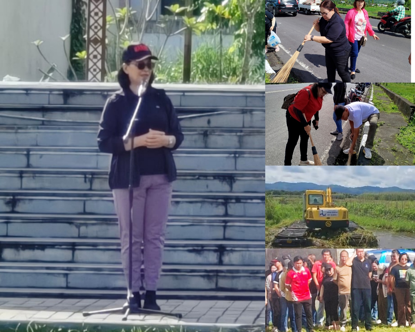 Sekda Minahasa Lynda Watania Pimpin Apel Kerja Bakti, Fokus Penanganan Banjir dan Kebersihan Lingkungan