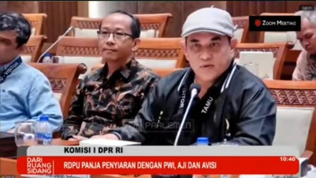 Ketum PWI Pusat Zulmansyah Sekedang Desak DPR Lindungi Kemerdekaan Pers di Era Digital
