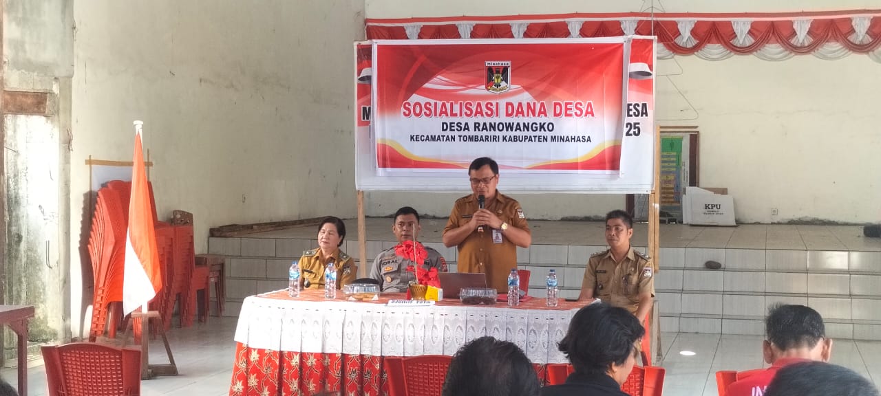 Transparansi Dana Desa, Kapolsek Tombariri Dorong Peran Aktif Masyarakat