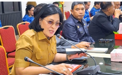 Pemukiman Terendam, Sekda Minahasa Hadiri Rapat Penanganan Genangan Danau Tondano