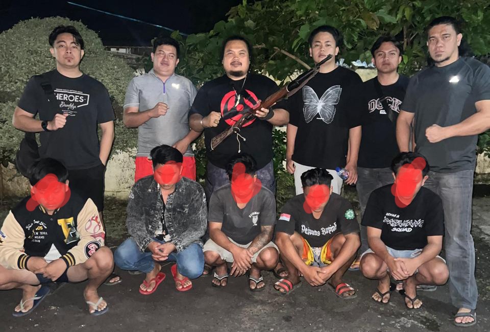 Empat Pemuda Bersenjata Ditangkap Usai Serang Warga di Tompaso, Tiga Korban Luka Tembak