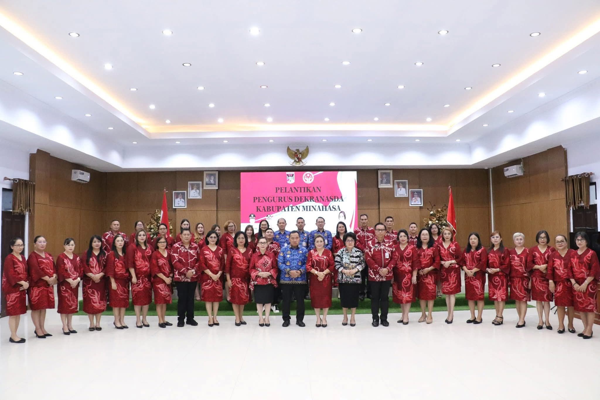 Bupati Minahasa Lantik Pengurus Dekranasda 2025–2030, Dorong Kebangkitan Kerajinan Lokal