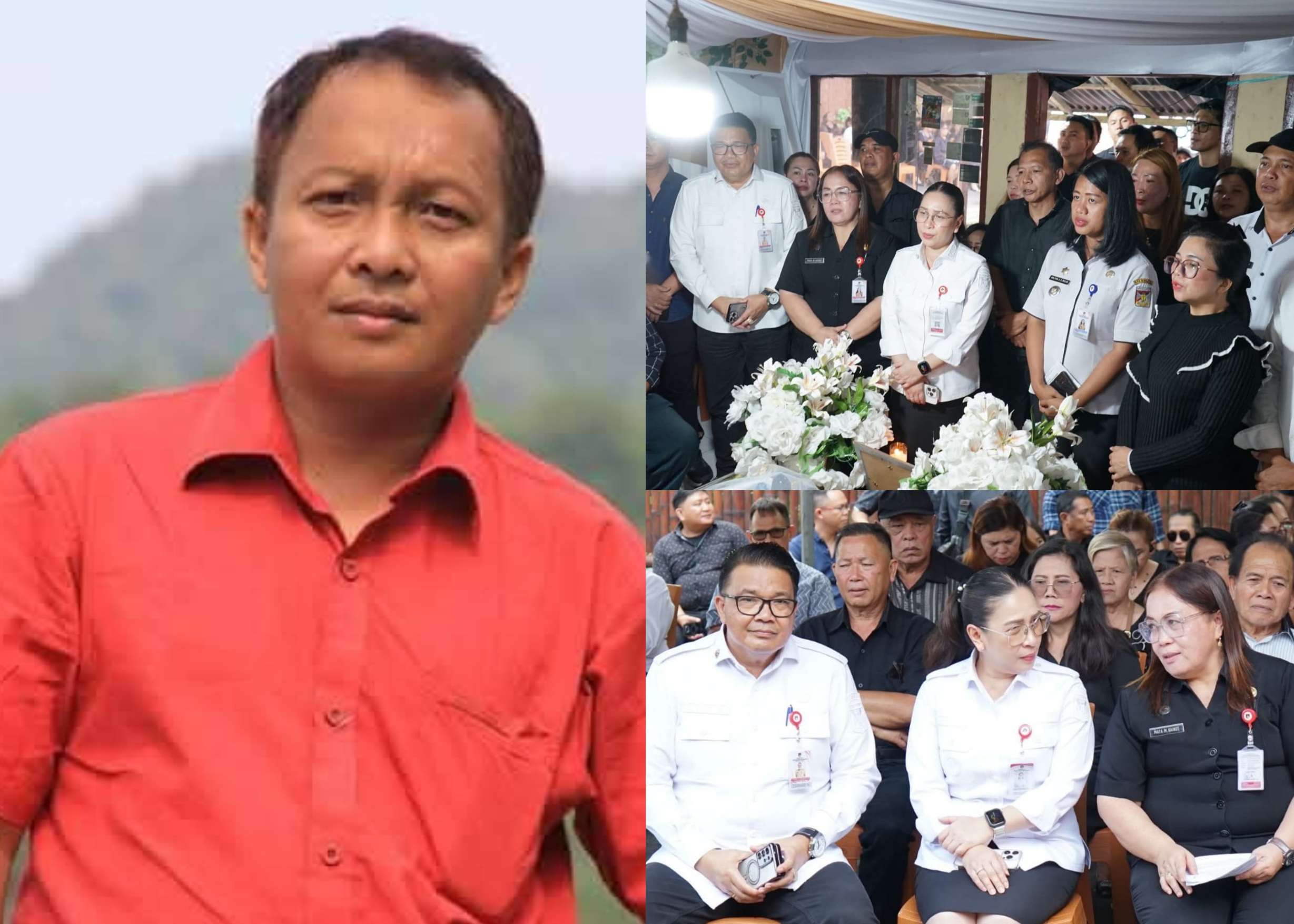 Erwien Bojoh Berpulang, Pemkab Minahasa Kehilangan Mitra Pers yang Setia