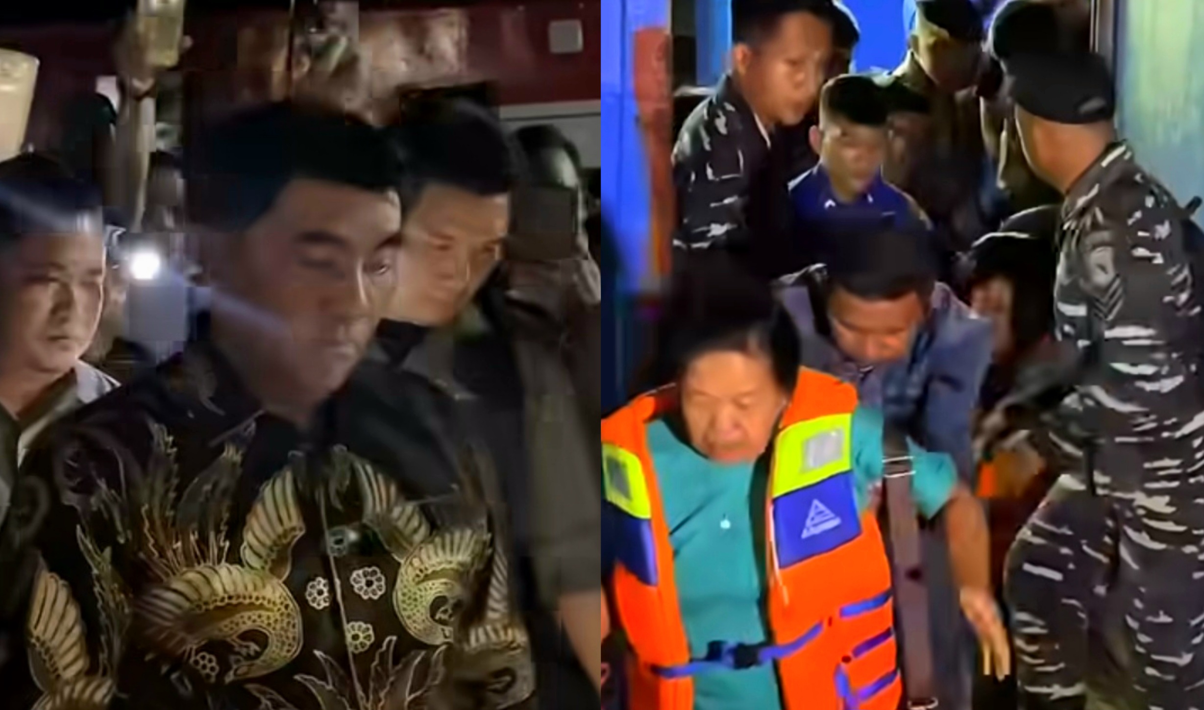 Duka di Laut Talise, Gubernur Yulius Temui Korban Selamat KM Barcelona hingga Tengah Malam