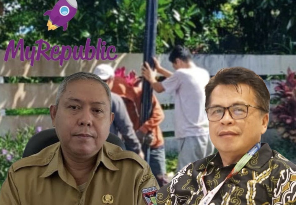 Pemkab Minahasa Tuntut PT MyRepublic dan PT Sinarmas Bertanggung Jawab atas Pemasangan Tiang Internet Ilegal