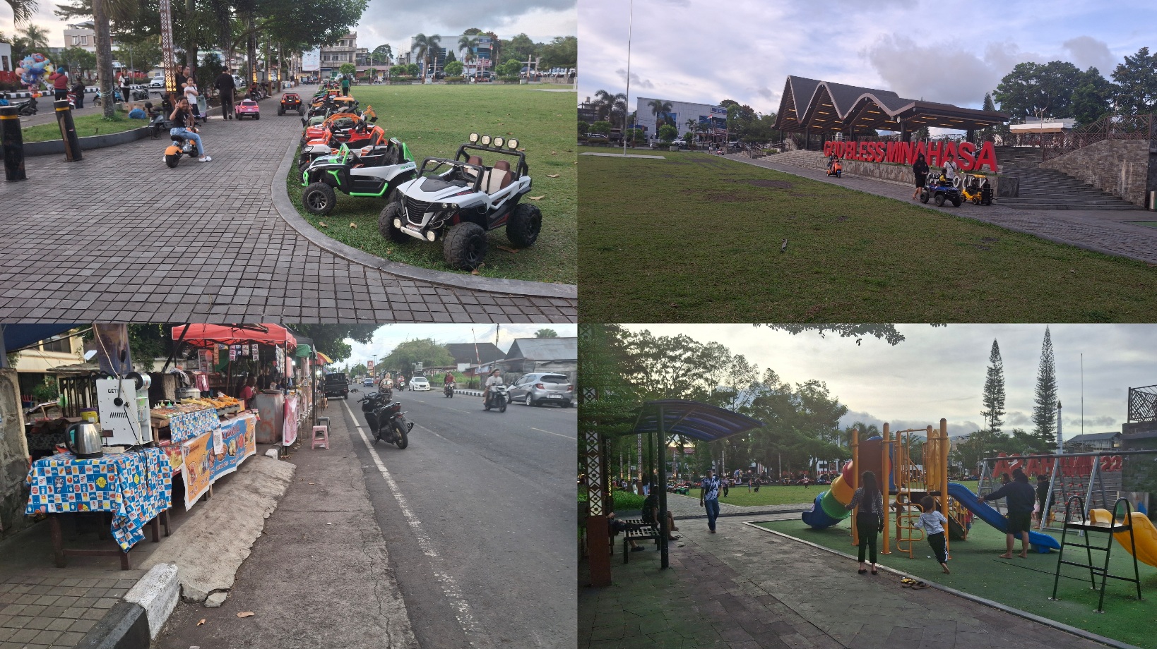 Warga Gembira, UMKM Tumbuh di Taman God Bless Minahasa