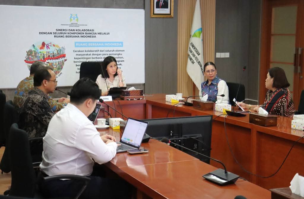 Wabup Minahasa Vanda Sarundajang Audiensi di Kemen PPPA Bahas Program Perempuan dan Anak