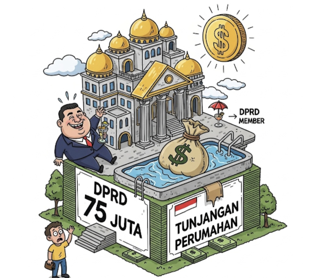 Di Tengah Ekonomi Rakyat Terjepit, Tunjangan Rumah DPRD Tembus Rp79 Juta per Bulan