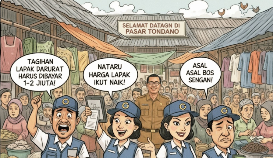 Temuan Rp1 Miliar Dinilai Kecil, Dugaan Korupsi Sewa Lapak Pasar Minahasa Mulai Terbongkar