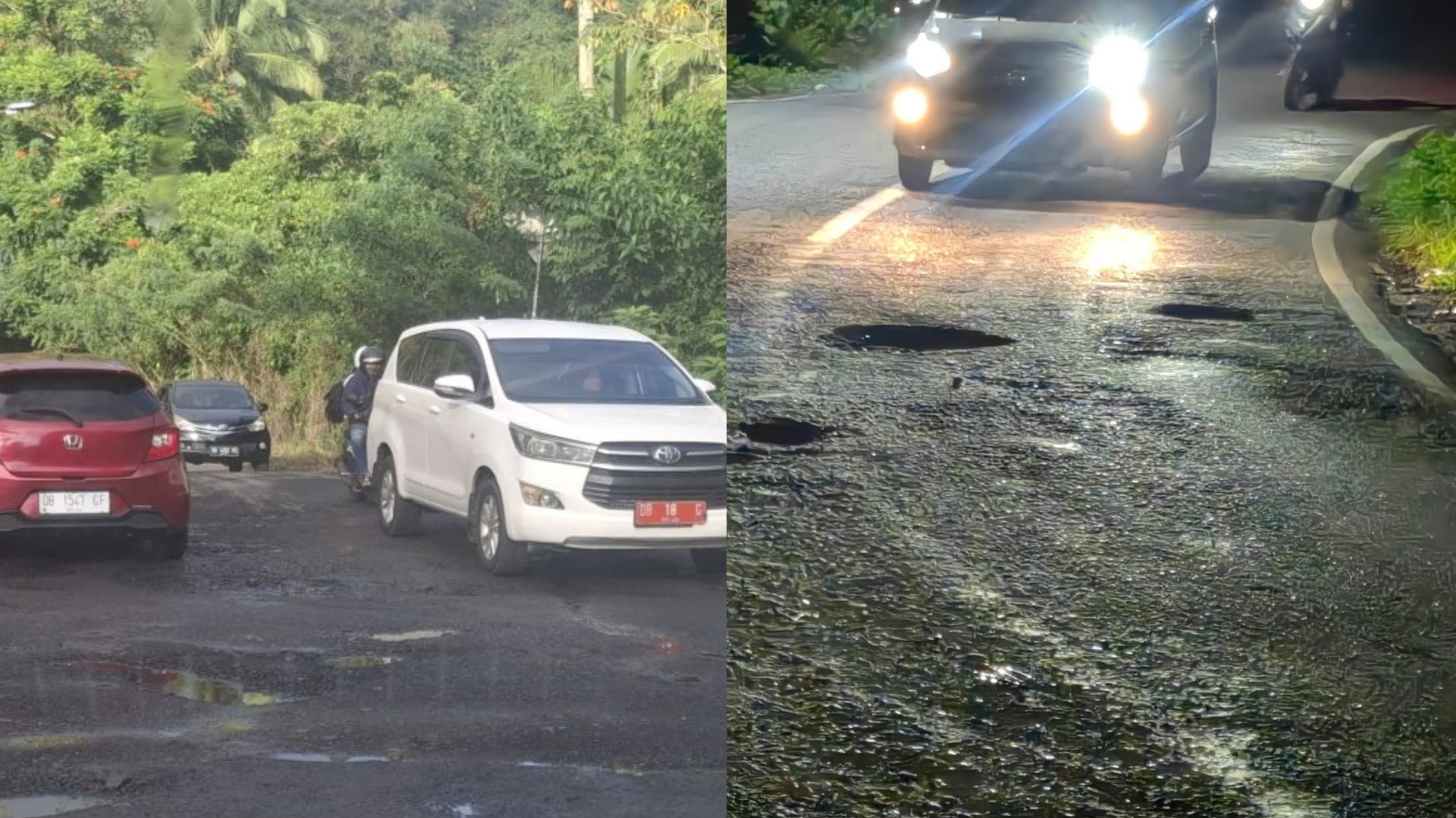 Miris! Jalan Provinsi di Tomohon Kian Parah, Warga Minta Tolong ke Presiden Prabowo