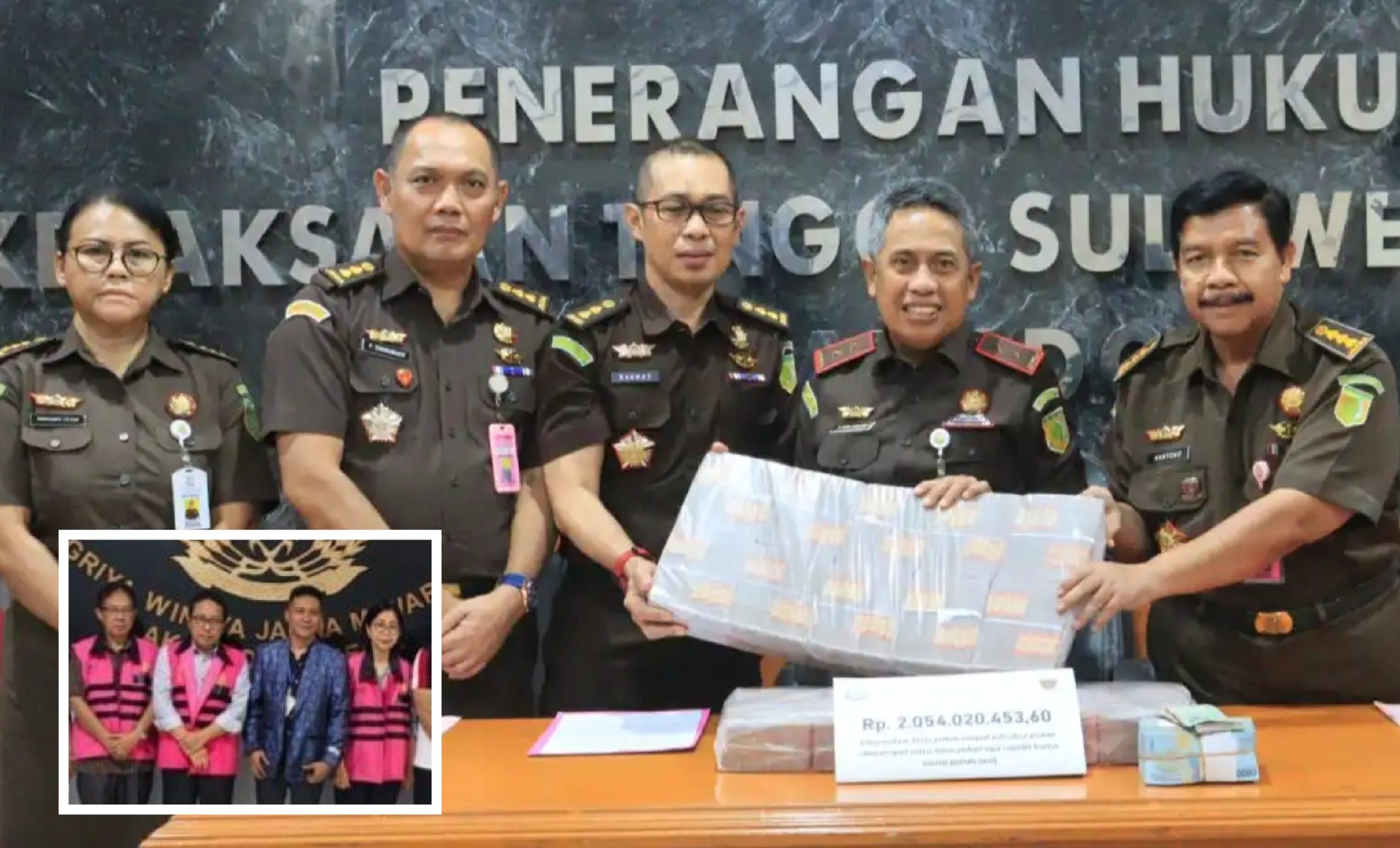 Uang Negara Mulai Kembali! Rp2 Miliar Disetor Tersangka Kasus ISDB Unsrat ke Kejati Sulut