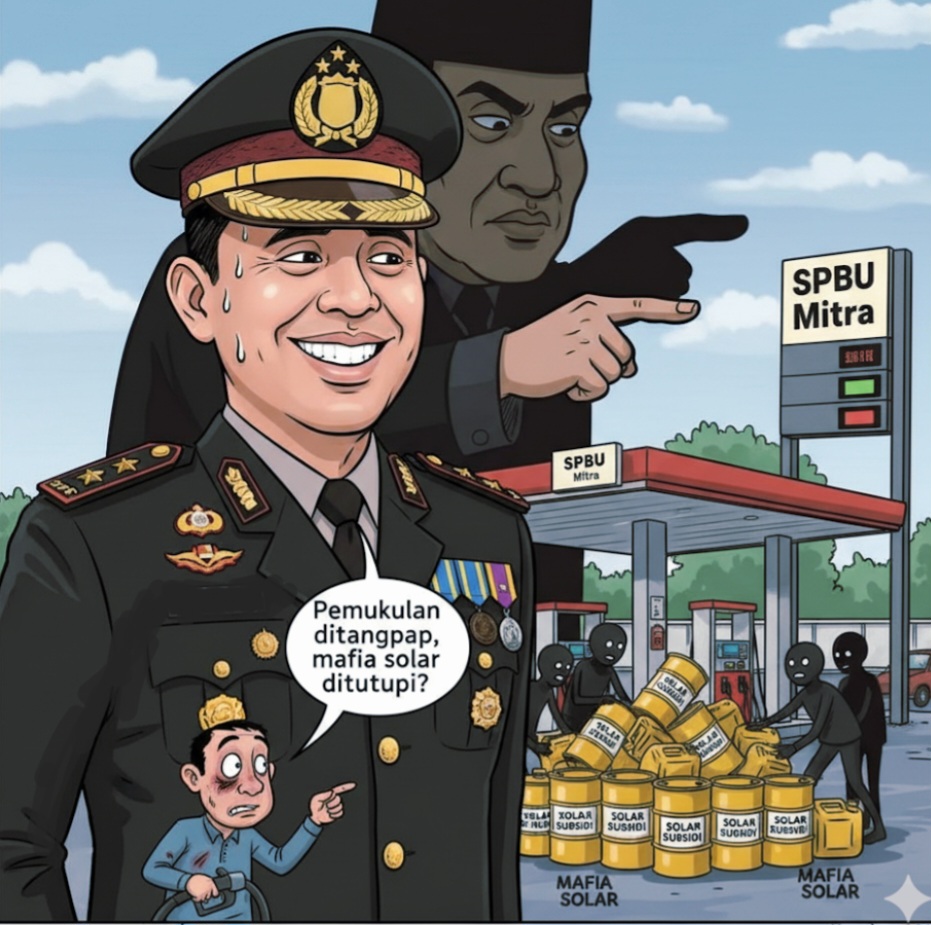 Kapolres Mitra Diduga Takut Sentuh Mafia Solar di SPBU Bupati, Warga Desak Polda Sulut Turun Tangan
