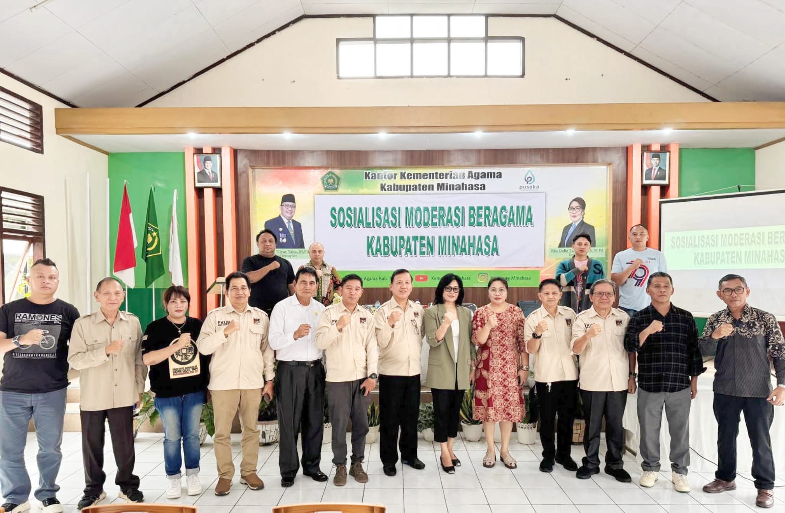 Pemkab Minahasa Gaungkan Moderasi Beragama Lewat Sosialisasi FKUB