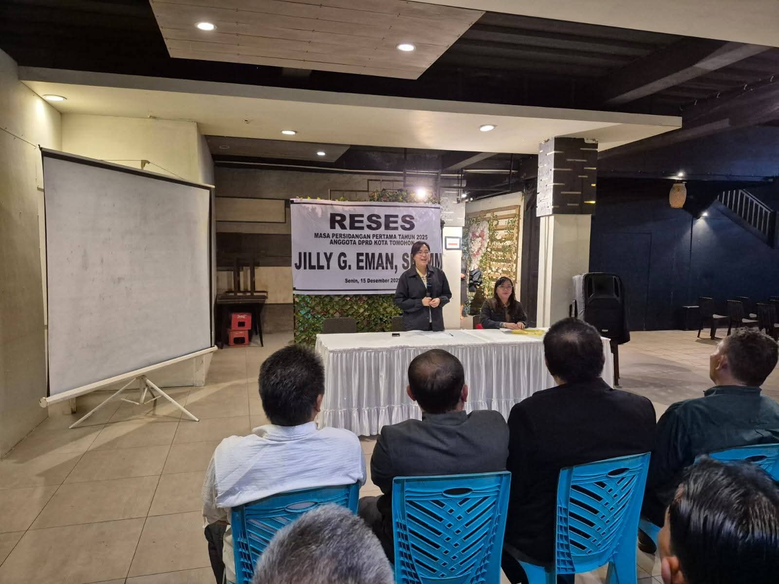 Reses DPRD 2025, JGE Tampung Aspirasi Warga Paslaten 1 Tomohon