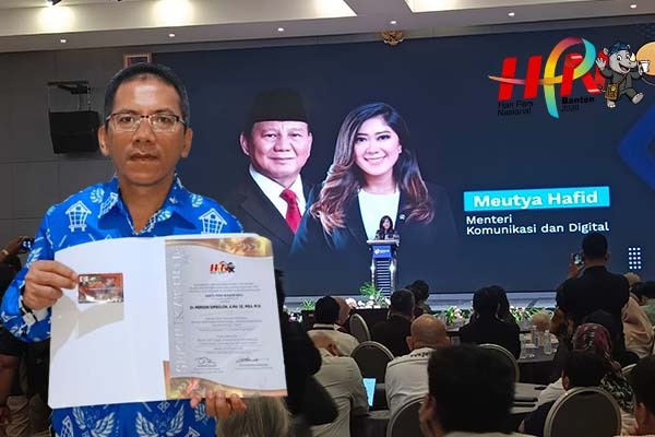 Wartawan Merson Simbolon Ukir Sejarah di HPN 2026, Harumkan Sulut Lewat Press Card Number One