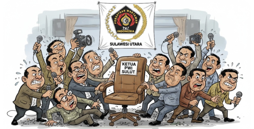 Tensi Memanas, Kursi Ketua PWI Sulut 2026–2031 Jadi Rebutan
