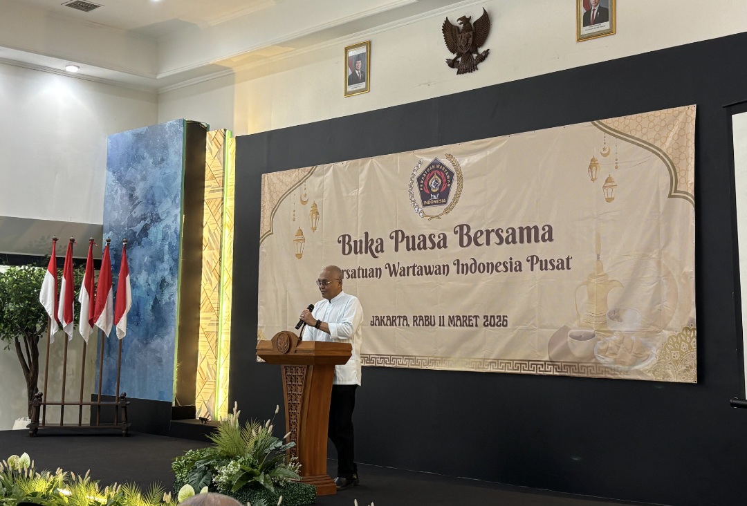 Ketum PWI Pusat Ajak Wartawan Menata Mental di Momentum Ramadan Saat Buka Puasa Bersama Pengurus