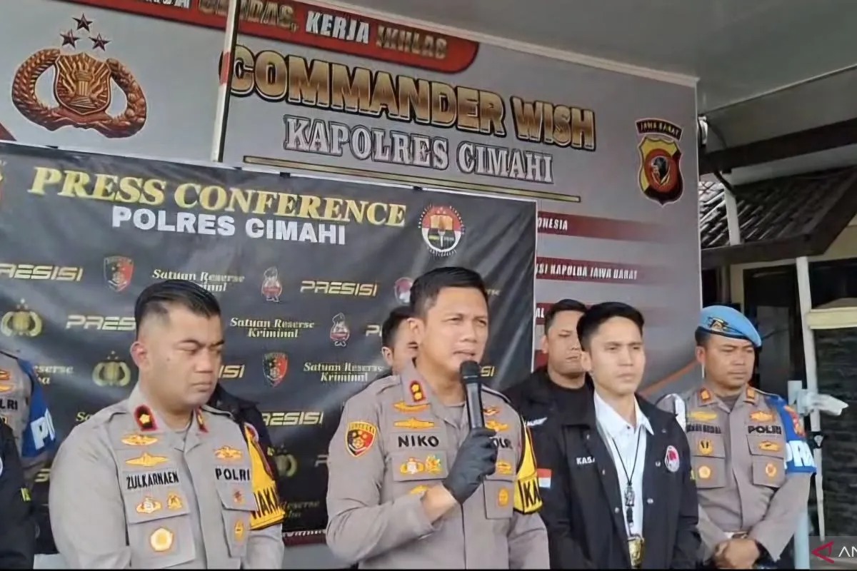 Polres Cimahi Bongkar Sabu dalam Cangkang Keong