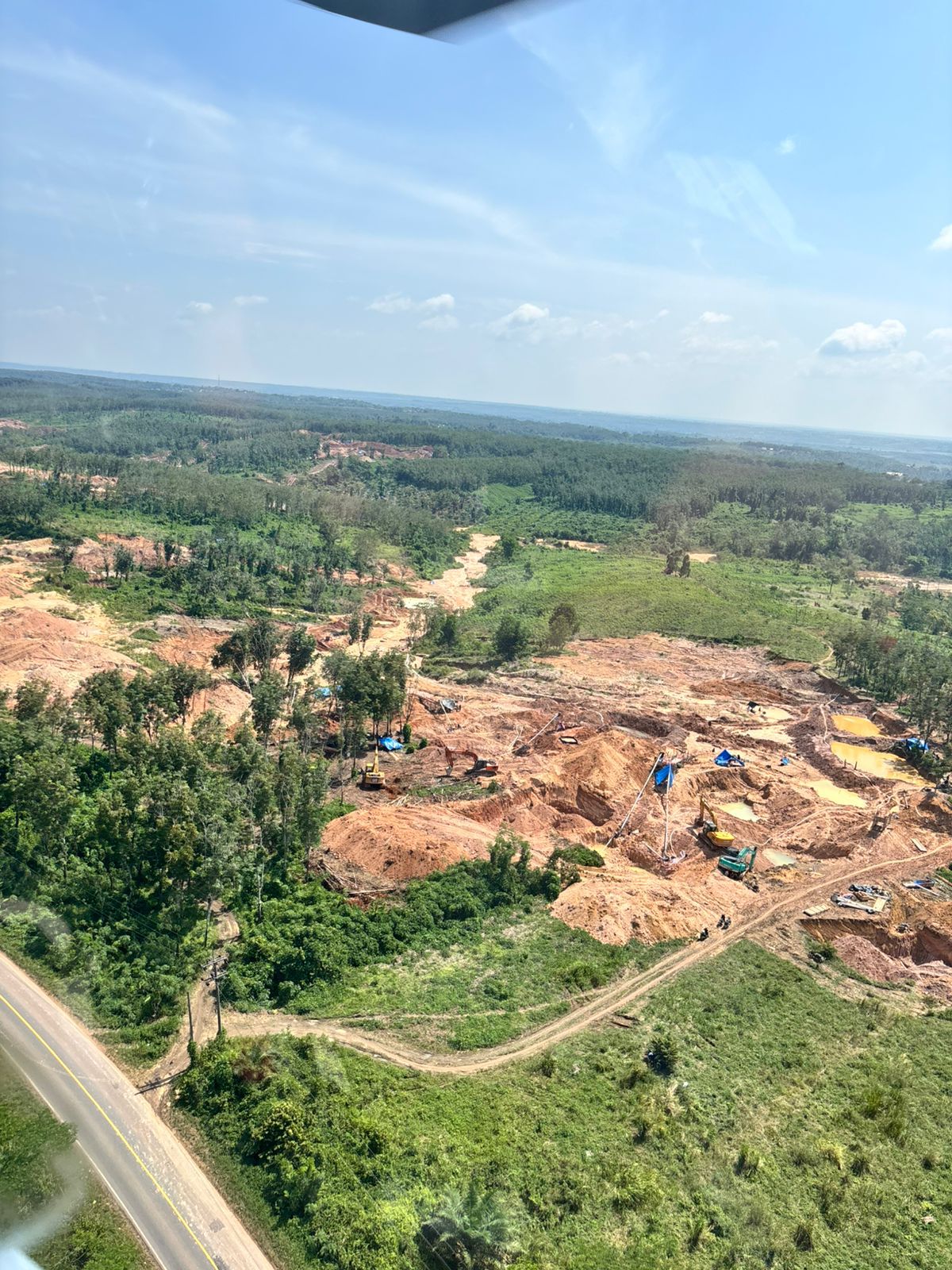 Polda Lampung Tangkap 14 Tersangka Penambangan Emas Ilegal